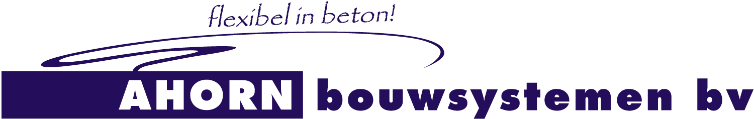 Ahorn bouwsystemen, flexibel in beton