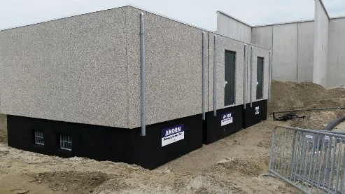Schakelstation voor Ballast Nedam in Borssele