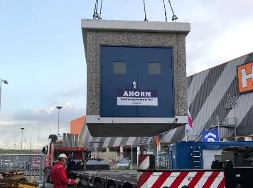 Analyserhouse van Ahorn in kraan